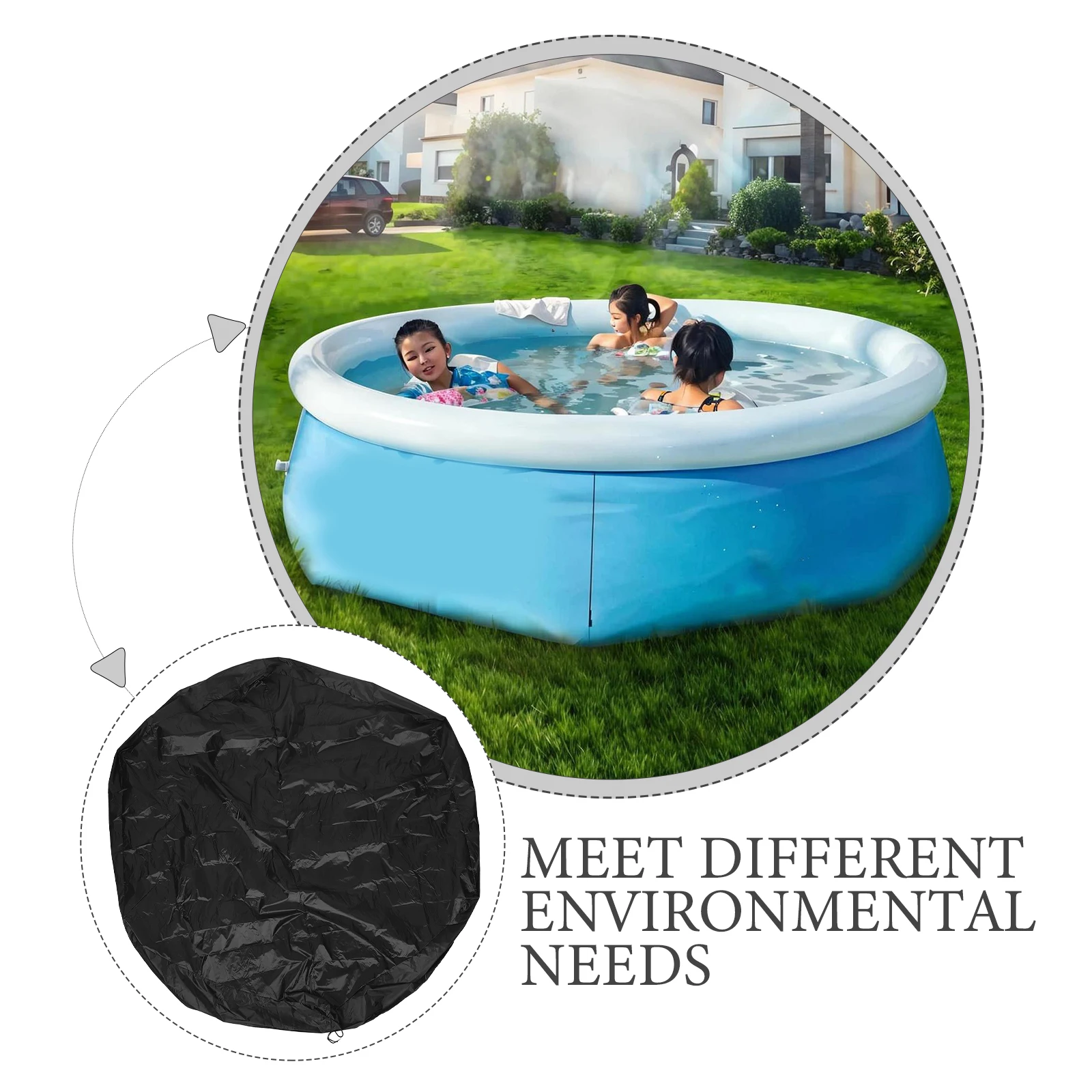 Waterproof Sunproof Hexagonal Design Outdoor Garden Kids Play Space Portable Protector Inflatable Pool Cover S Pit Cover
Waterproof Sunproof Hexagonal Design Outdoor Garden Kids Play Space Portable Protector Inflatable Pool Cover S Pit Cover