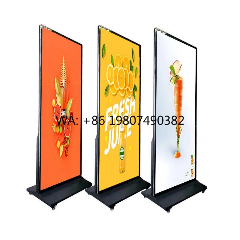 70 75 Inch Full Screen Vertical Floor Kiosk Indoor Digital Signage Advertising Display For Retail Store Business Promotion
70 75 Inch Full Screen Vertical Floor Kiosk Indoor Digital Signage Advertising Display For Retail Store Business Promotion
