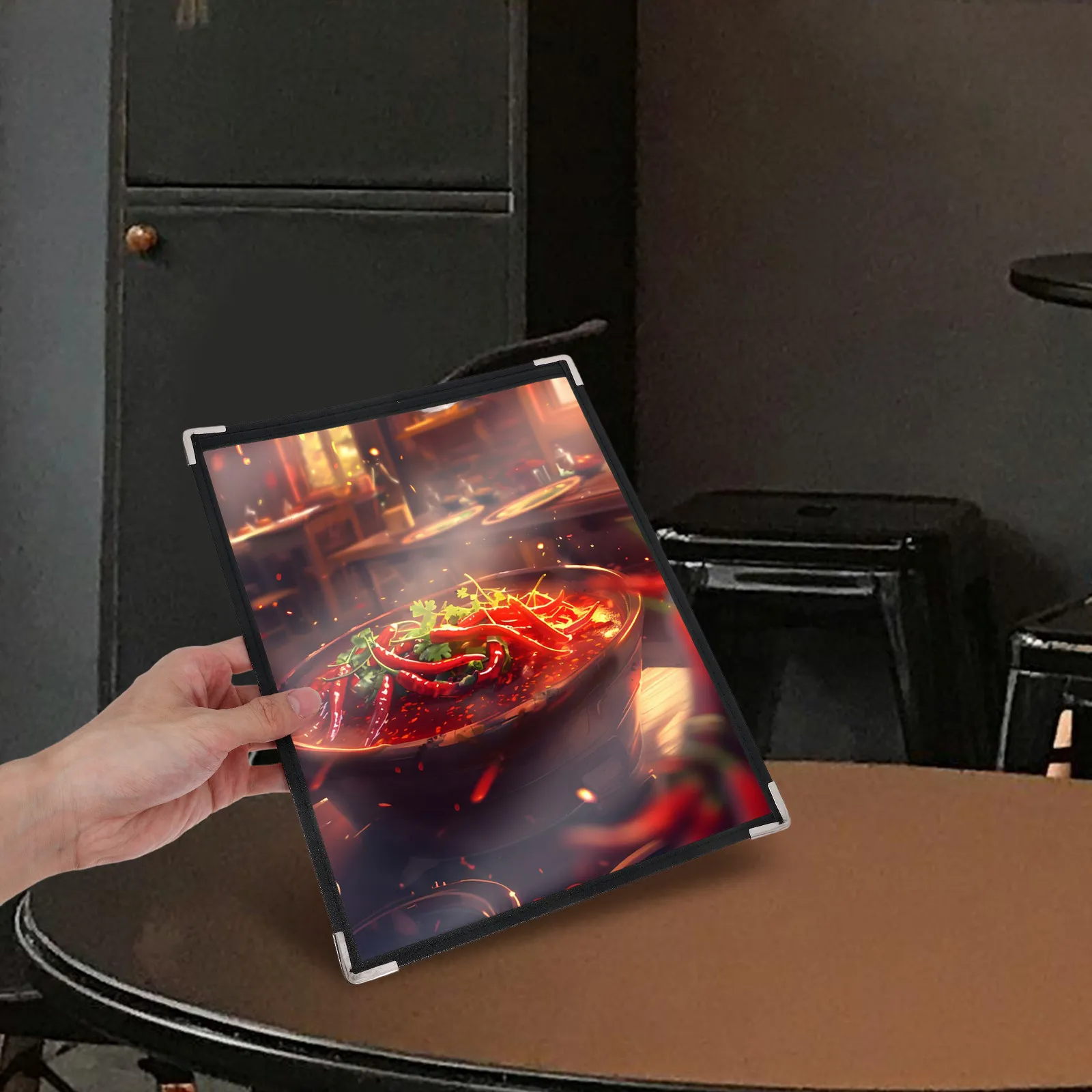 Прозрачные съемные держатели для меню из ПВХ, большой вместимости, для ресторанов, баров, кафе, винных баров, держатели для бумажных меню, папки для меню
Прозрачные съемные держатели для меню из ПВХ, большой вместимости, для ресторанов, баров, кафе, винных баров, держатели для бумажных меню, папки для меню