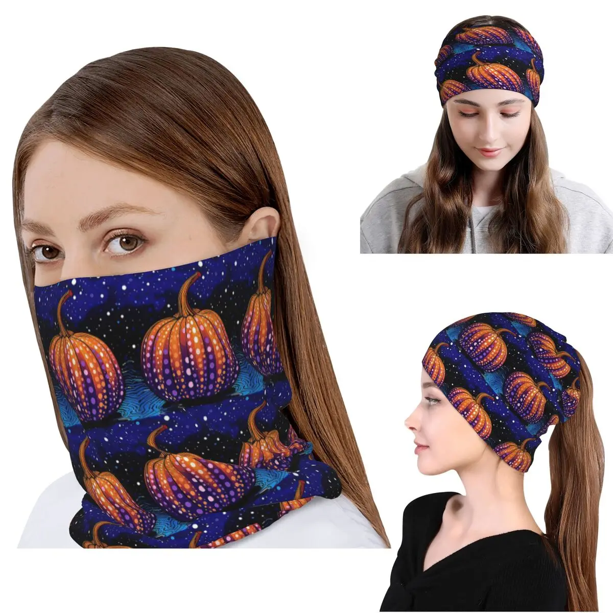 Yayoi Kusama Polka Pumpkin Bandana Neck Gaiter Magic Scarf Multi-use Balaclava Beanies Hat for Men Women Adult Breathable
Yayoi Kusama Polka Pumpkin Bandana Neck Gaiter Magic Scarf Multi-use Balaclava Beanies Hat for Men Women Adult Breathable