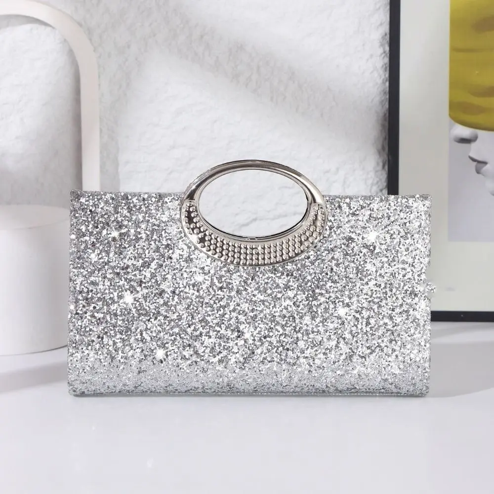 Glitter Sequin Evening Banquet Bag Large Capacity Wrist Bag Shiny Handbag Luxury Shoulder Bag Ladies Clutch Bag Wedding
Glitter Sequin Evening Banquet Bag Large Capacity Wrist Bag Shiny Handbag Luxury Shoulder Bag Ladies Clutch Bag Wedding