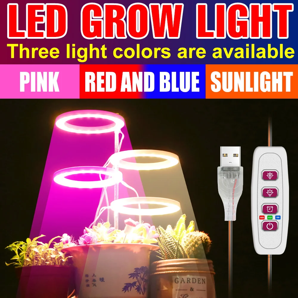 USB LED Phyto Lamp Full Spectrum Grow Light Hydroponics Flower Seeds Lamp For Plants 5V LED Growth Plant Bulb Greenhouse Tent
USB LED Phyto Lamp Full Spectrum Grow Light Hydroponics Flower Seeds Lamp For Plants 5V LED Growth Plant Bulb Greenhouse Tent
