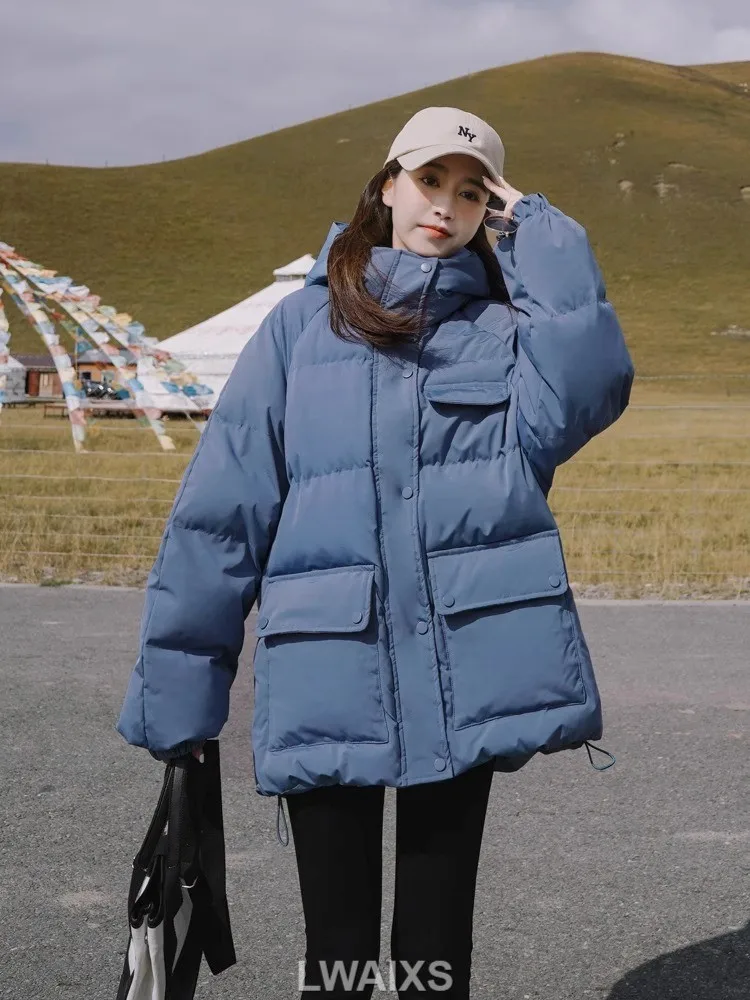 2023 Winter Women Fashion New Short Down Cotton Padded Jackets Casual Warm Solid Coat Thick Hooded Parkas
2023 Winter Women Fashion New Short Down Cotton Padded Jackets Casual Warm Solid Coat Thick Hooded Parkas