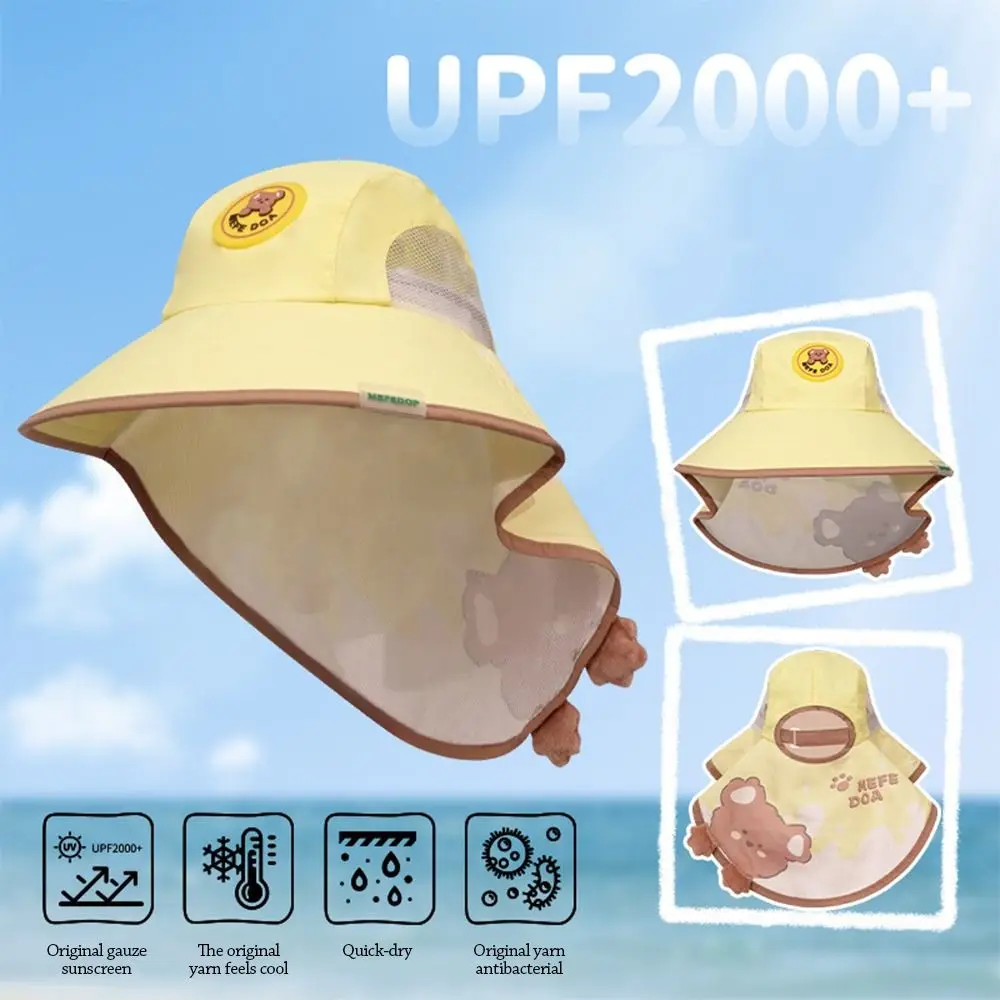 Cute Large Brim Summer Kids Bucket Hat UV Protection Breathable Children Sun Cap Cartoon Panama Hat Girls Boys
Cute Large Brim Summer Kids Bucket Hat UV Protection Breathable Children Sun Cap Cartoon Panama Hat Girls Boys