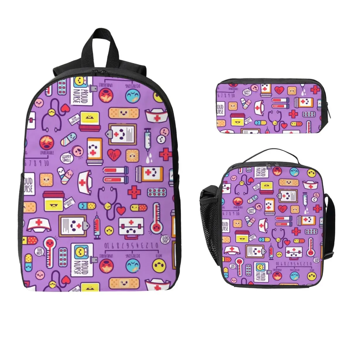 Nurse Tools Backpack Student BookBag School Bag Laptop Shoulder Bags 3ps Insulated Lunch Bag Pencil Case
Nurse Tools Backpack Student BookBag School Bag Laptop Shoulder Bags 3ps Insulated Lunch Bag Pencil Case