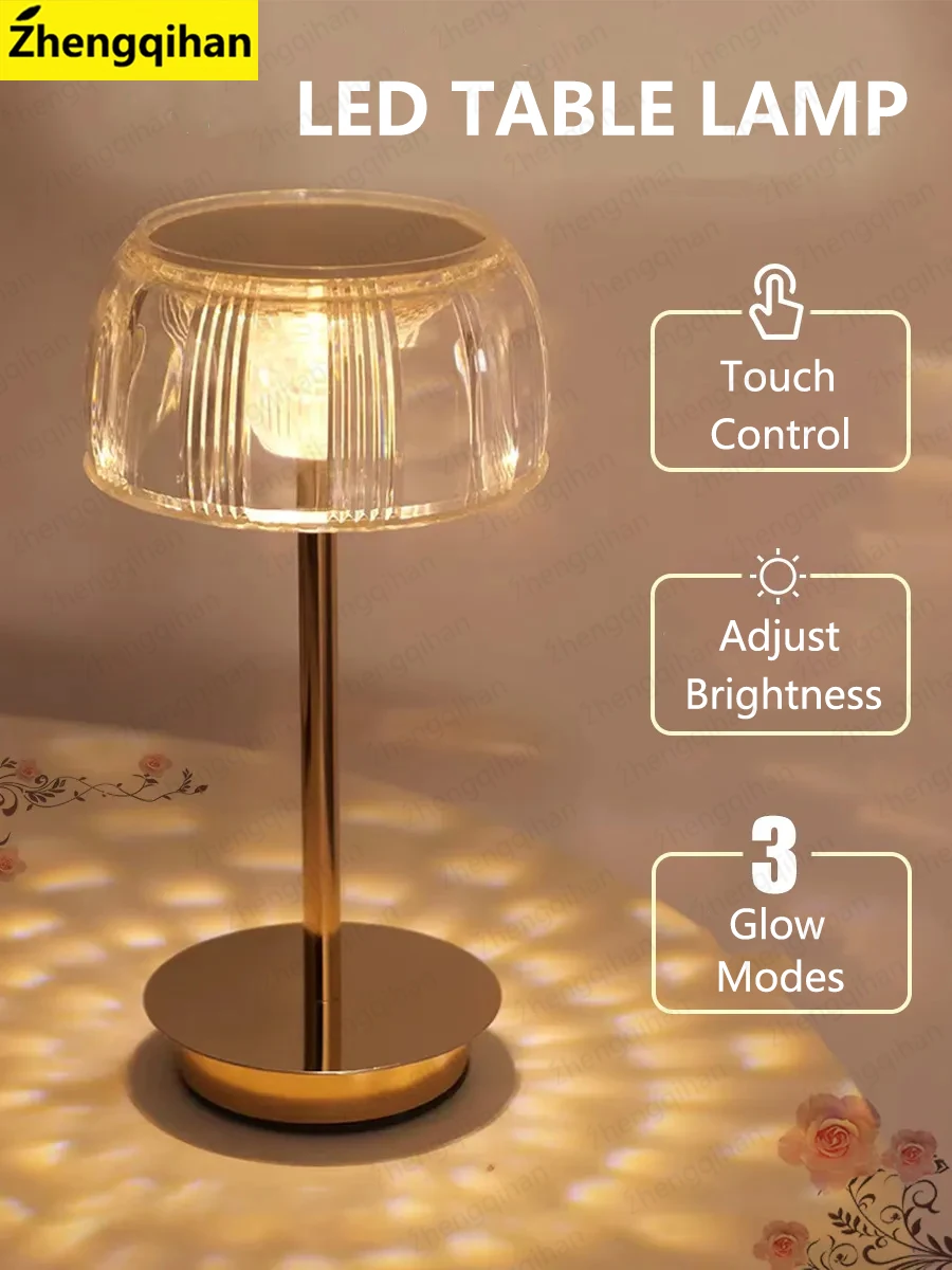 Светодиодная настольная лампа с сенсорным датчиком, ночник, перезаряжаемый через USB, портативный ночник для спальни, беспроводная лампа для чтения, ресторан, отель, бар
Светодиодная настольная лампа с сенсорным датчиком, ночник, перезаряжаемый через USB, портативный ночник для спальни, беспроводная лампа для чтения, ресторан, отель, бар