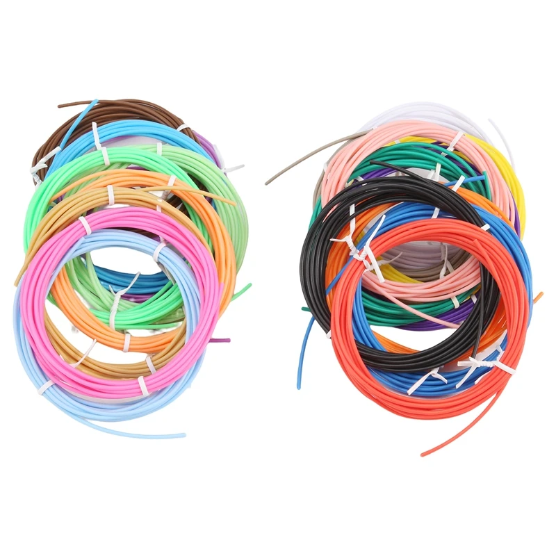 A15R -3D Printing Pen PCL Filament Refills 1.75Mm, Pack Of 20 Random Color, Low Melting Temp Of 70℃, Gifts For Kids (200 FT)
A15R -3D Printing Pen PCL Filament Refills 1.75Mm, Pack Of 20 Random Color, Low Melting Temp Of 70℃, Gifts For Kids (200 FT)