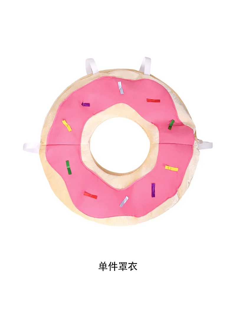 Прикрытие детской еды на Хэллоуин, пончики, забавный косплей, костюмы для выступлений на День защиты детей
Прикрытие детской еды на Хэллоуин, пончики, забавный косплей, костюмы для выступлений на День защиты детей