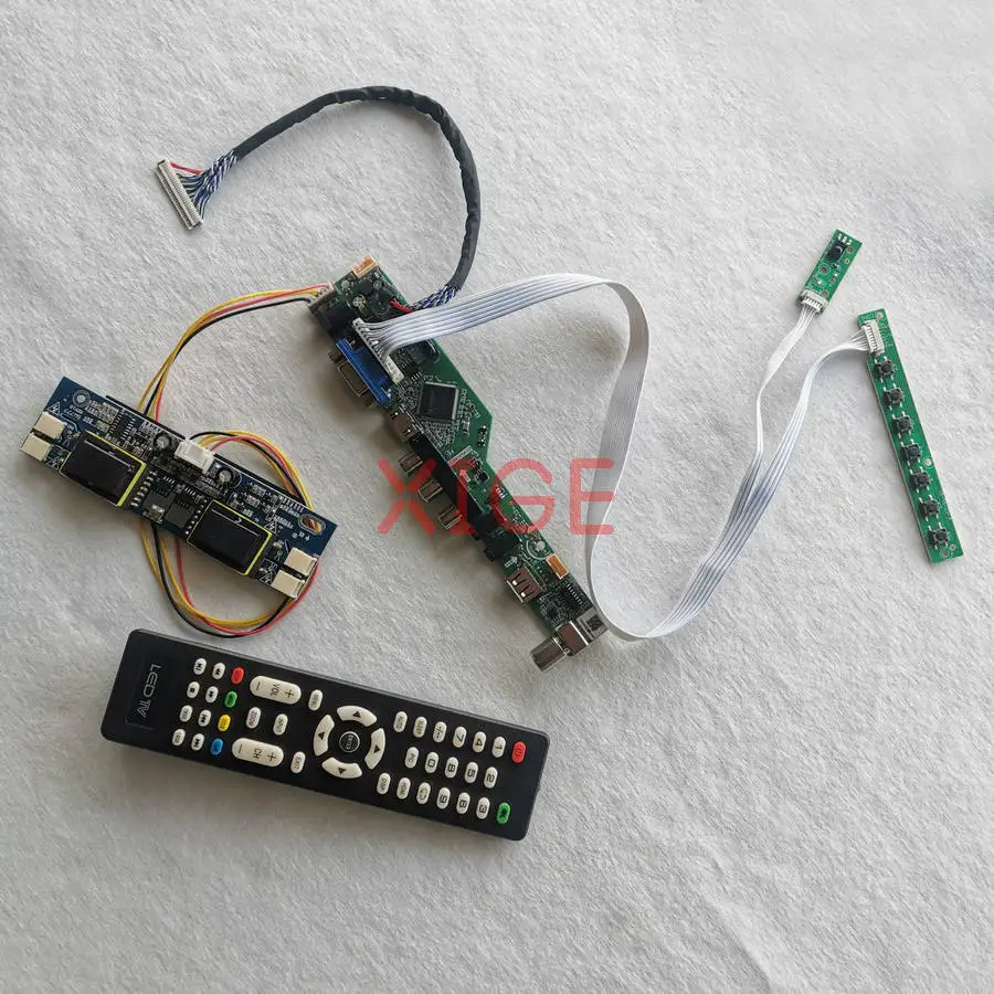 Matrix Controller Drive Board Fit MT220WW01 LTM220M1 M220EW01 LTM220M2 1680*1050 LVDS 30-Pin HDMI+VGA+AV+USB 1680x1050 4CCFL Kit
Matrix Controller Drive Board Fit MT220WW01 LTM220M1 M220EW01 LTM220M2 1680*1050 LVDS 30-Pin HDMI+VGA+AV+USB 1680x1050 4CCFL Kit