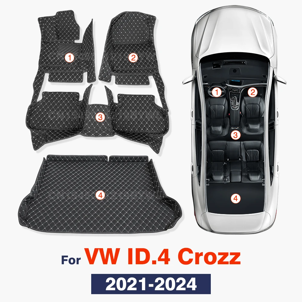 Автомобильные коврики для VW Volkswagen ID.4 Crozz 2021 2022 2023 2024, коврик для багажника автомобиля, автомобильные подушечки для ног, ковер, аксессуары для интерьера
Автомобильные коврики для VW Volkswagen ID.4 Crozz 2021 2022 2023 2024, коврик для багажника автомобиля, автомобильные подушечки для ног, ковер, аксессуары для интерьера