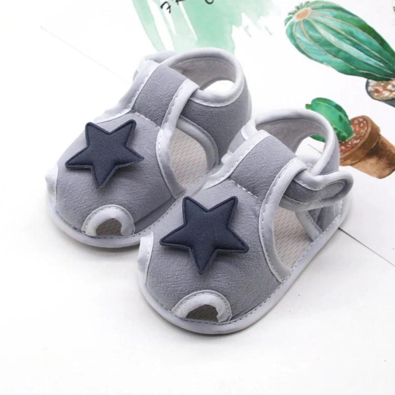 Summer Baby Boys Girls Pentagram Sandals Hollow Cotton Casual Shoes Baby Soft Bottom Non-Slip Toddler Shoes
Summer Baby Boys Girls Pentagram Sandals Hollow Cotton Casual Shoes Baby Soft Bottom Non-Slip Toddler Shoes