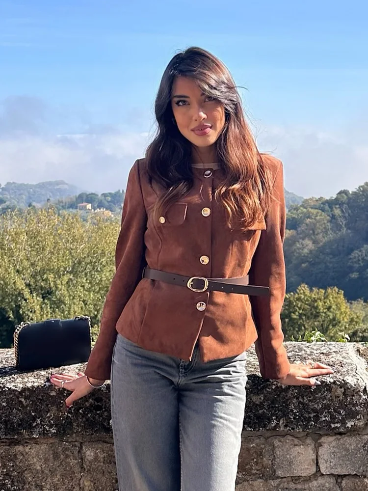 HH женские осенние однобортные уличные куртки с искусственным карманом и поясом, женское модное короткое пальто с круглым вырезом и длинными рукавами, 3 цвета
HH женские осенние однобортные уличные куртки с искусственным карманом и поясом, женское модное короткое пальто с круглым вырезом и длинными рукавами, 3 цвета