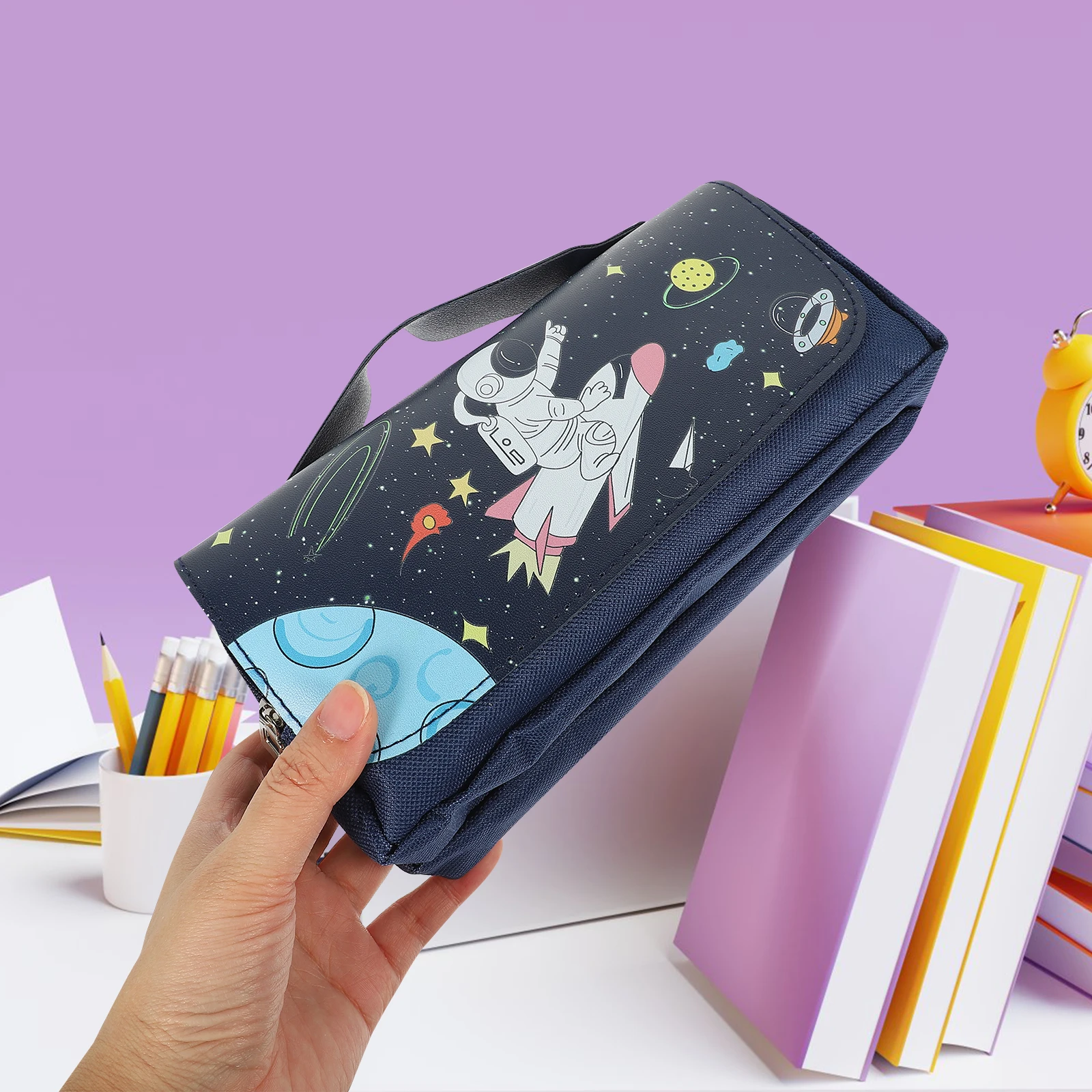 Pencil Case Stationery Bag Canvas PU Large Capacity Zipper School Supplies Students Pen Pouch Storage Solution Desk ganizer
Pencil Case Stationery Bag Canvas PU Large Capacity Zipper School Supplies Students Pen Pouch Storage Solution Desk ganizer