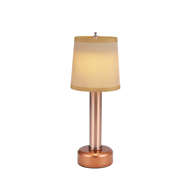 Led Rechargeable bar Table Lampara American Personality Retro Hotel Bedside Decorative Cloth Table Lamp
Led Rechargeable bar Table Lampara American Personality Retro Hotel Bedside Decorative Cloth Table Lamp