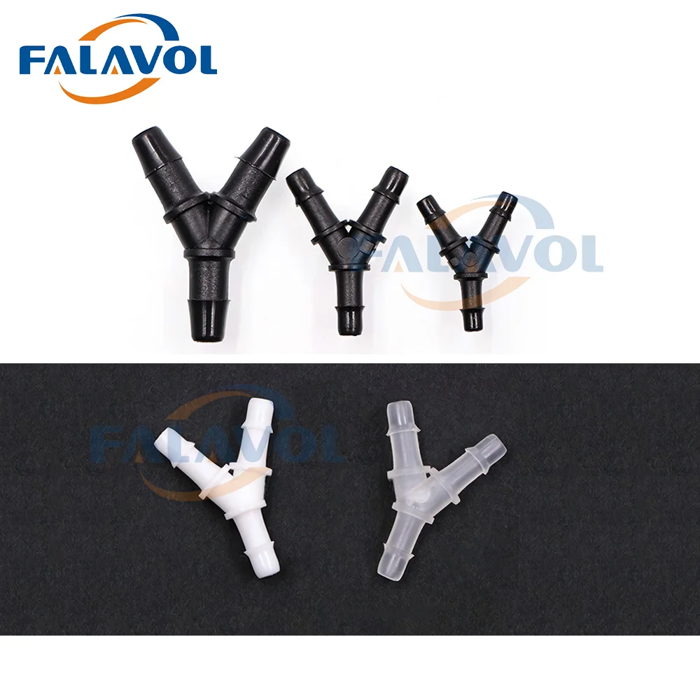 FALAVOL 20pcs/lot Y Type Ink Tube Connector Eco Solvent UV Ink Hose Connector For Mimaki Mutoh Allwin Inkjet Printer Ink Pipe
FALAVOL 20pcs/lot Y Type Ink Tube Connector Eco Solvent UV Ink Hose Connector For Mimaki Mutoh Allwin Inkjet Printer Ink Pipe