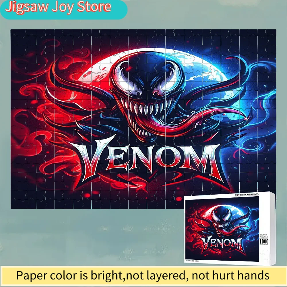 VenomPuzzle - Large Challenging Brain Teaser with Iconic Venom Logo, Pieces for s &, Family Game Night, Christmas/Halloween Gi
VenomPuzzle - Large Challenging Brain Teaser with Iconic Venom Logo, Pieces for s &, Family Game Night, Christmas/Halloween Gi