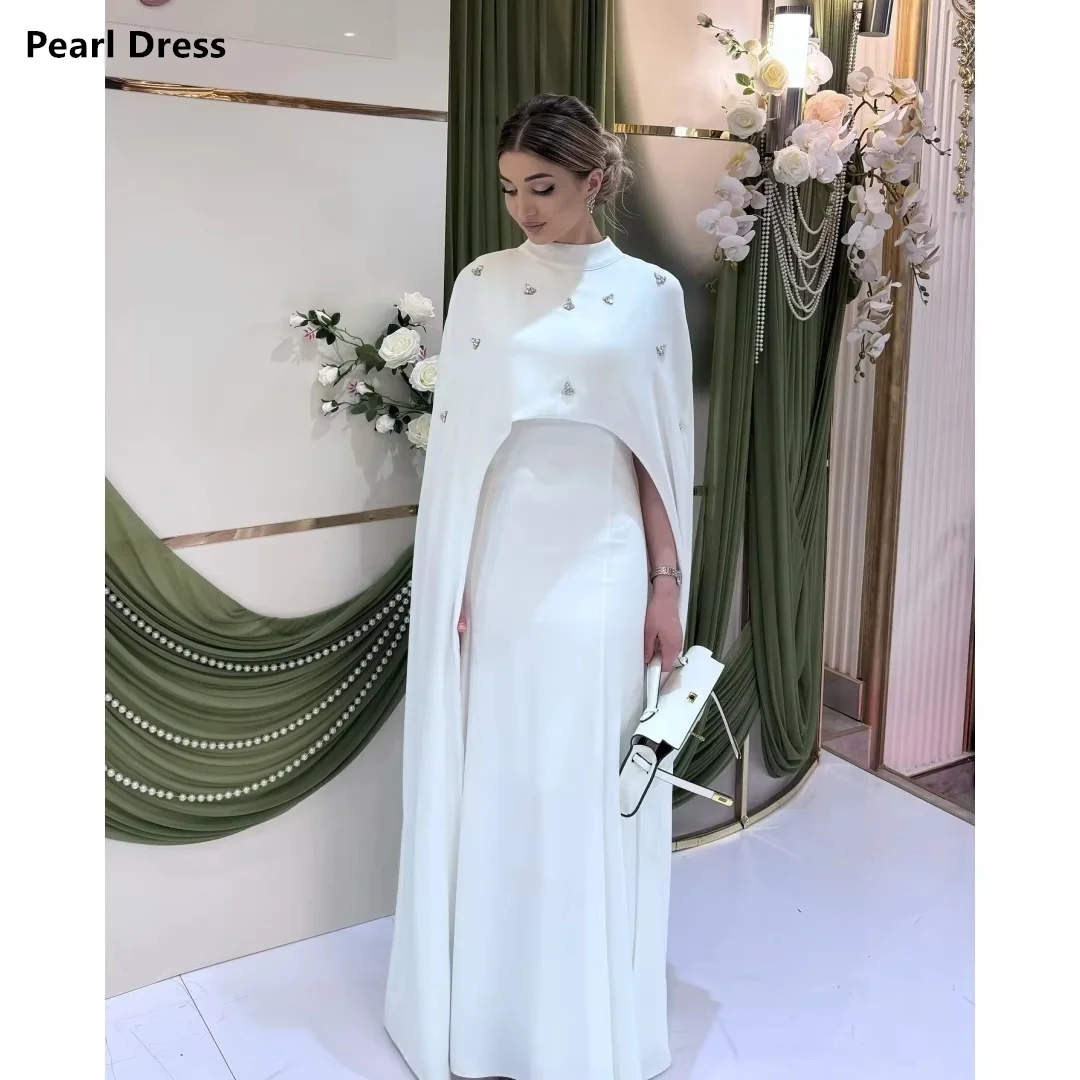 Custom Made Evening Dresses Woman Elegant Dress Luxury Wedding Guest Mermaid Beauty Ball Gown Dress Round Collar Shawl Prom 2025
Custom Made Evening Dresses Woman Elegant Dress Luxury Wedding Guest Mermaid Beauty Ball Gown Dress Round Collar Shawl Prom 2025