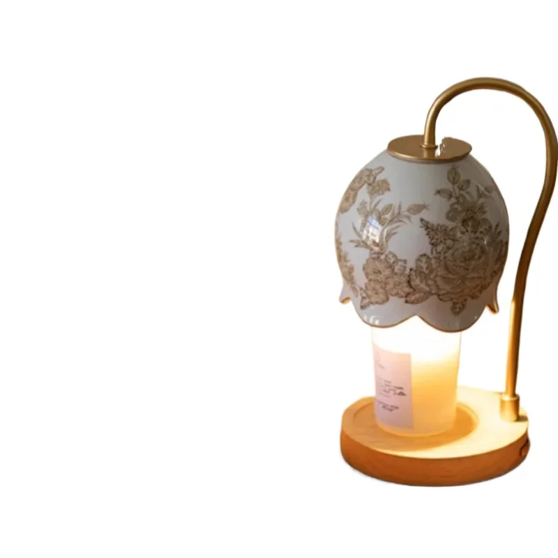 Jinzhiling hand-painted white porcelain wax melting lamp fireless scented candle lamp oriental
Jinzhiling hand-painted white porcelain wax melting lamp fireless scented candle lamp oriental