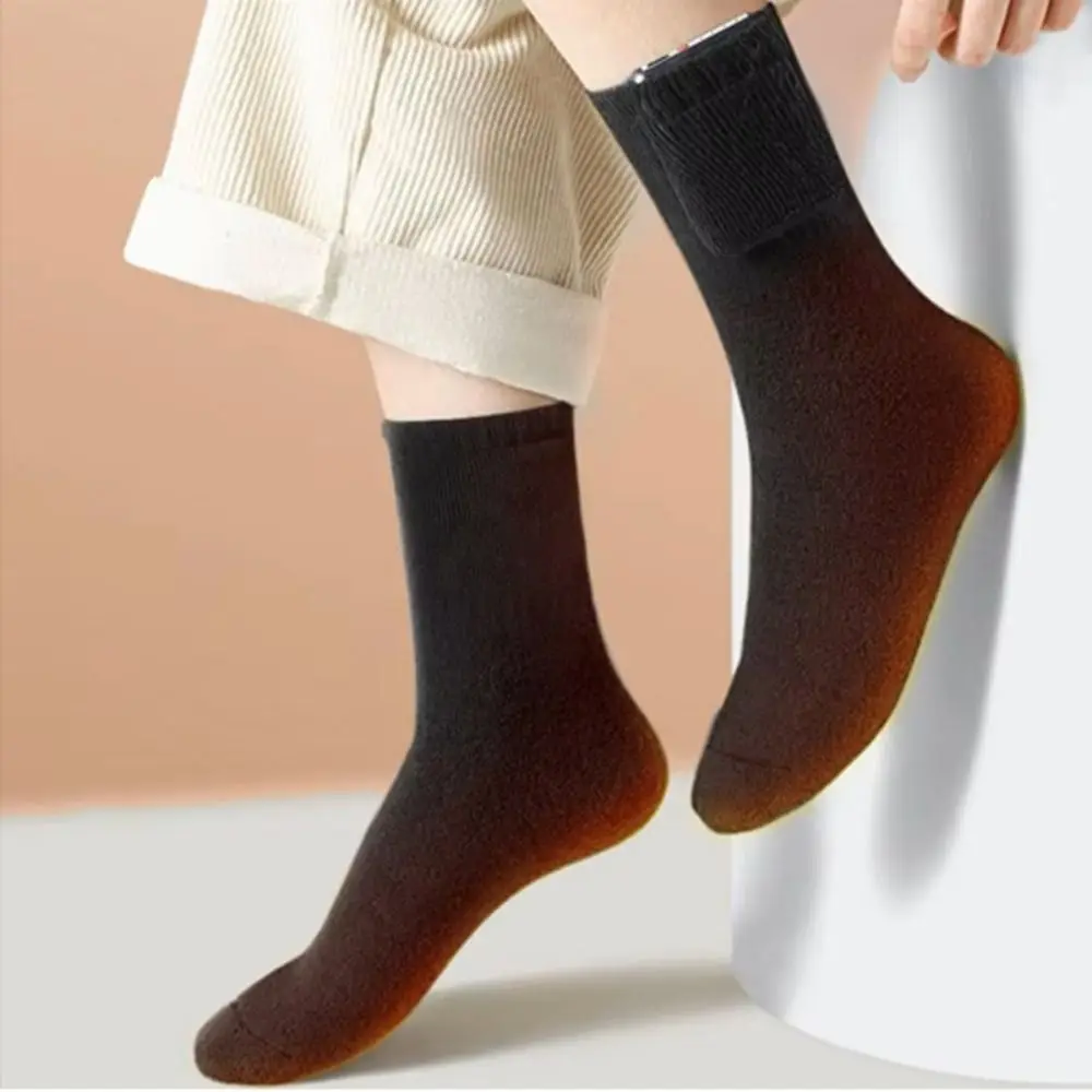 Winter Warm Cotton USB Heated Socks Fast Heating Thermal Feet Warmer 5V Soft Electric Heated Socks Outdoor Sports
Winter Warm Cotton USB Heated Socks Fast Heating Thermal Feet Warmer 5V Soft Electric Heated Socks Outdoor Sports