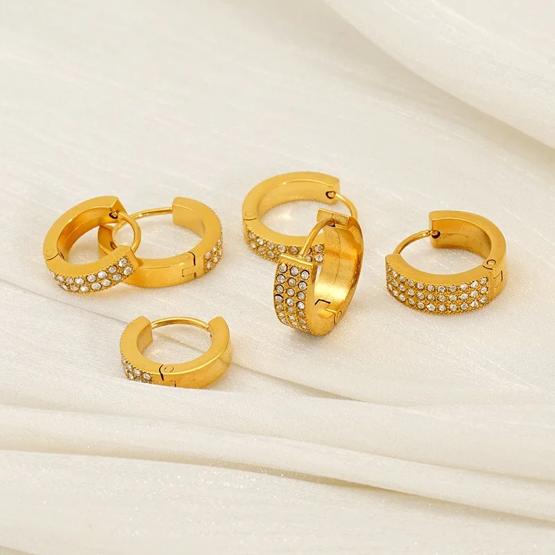 Light Luxury Diamond Earrings Women's Gold-plated Versatile High Sense French Internet Celebrity Earrings Fashion Ear Buckles
Light Luxury Diamond Earrings Women's Gold-plated Versatile High Sense French Internet Celebrity Earrings Fashion Ear Buckles