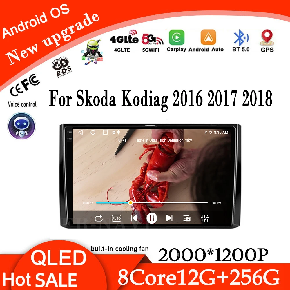 For Skoda Kodiag 2016 2017 2018 Android 14 CarPlay New Android Radio Car Navigation Multimediaauto radio Multimedia
For Skoda Kodiag 2016 2017 2018 Android 14 CarPlay New Android Radio Car Navigation Multimediaauto radio Multimedia
