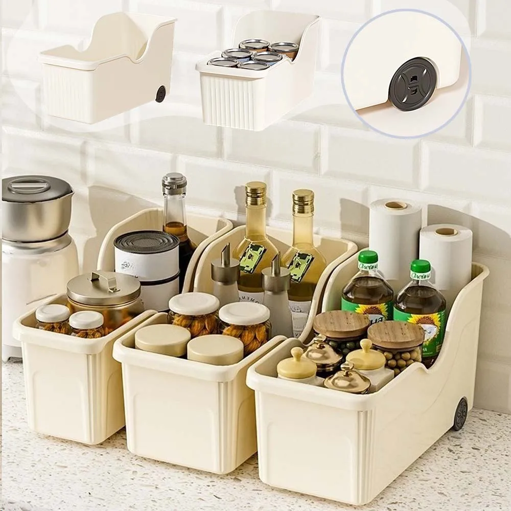 Drawer-Style Plastic Under Sink Storage Box with Wheels Bottle Organization Bins Basket for Kitchen Cabinet Bathroom Органайзеры
Drawer-Style Plastic Under Sink Storage Box with Wheels Bottle Organization Bins Basket for Kitchen Cabinet Bathroom Органайзеры