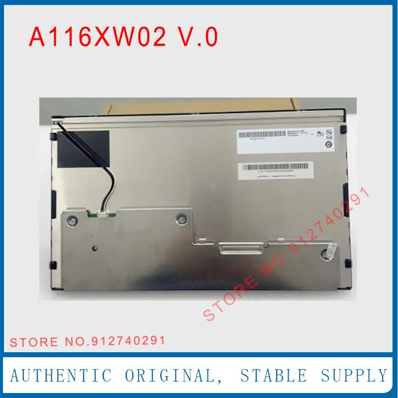 Original Auo 11.6 Inch A116XW02 V.0 LCD Display Screen A116XW02 V0 Industrial Replacement 1366*768
Original Auo 11.6 Inch A116XW02 V.0 LCD Display Screen A116XW02 V0 Industrial Replacement 1366*768
