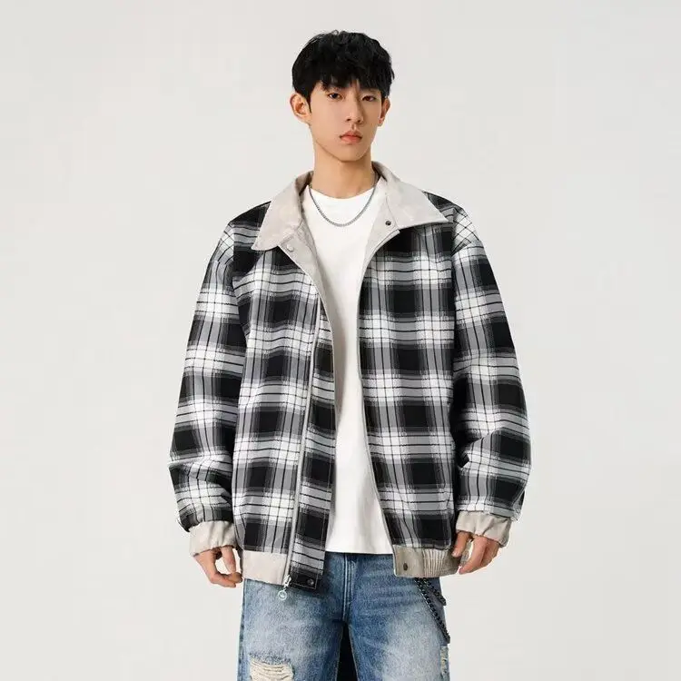 Casual Loose Men's Jaet Hip Hop Sle Harajuku Trendy Streetwear Polyester Winter Outerwear Long Sve Zipper ket
Casual Loose Men's Jaet Hip Hop Sle Harajuku Trendy Streetwear Polyester Winter Outerwear Long Sve Zipper ket