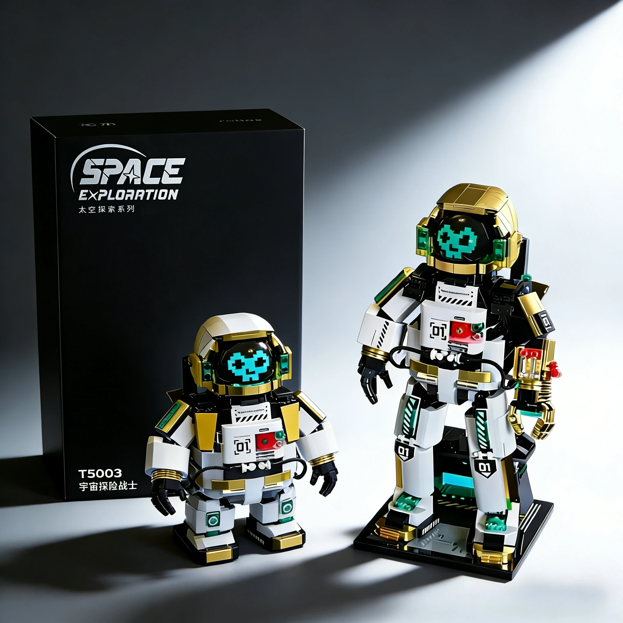 888 PCS Spaceman Astronaut Model Micro Building Blocks Mechanical Exploring Adventure Assemble Figures Bricks Educational Toys
888 PCS Spaceman Astronaut Model Micro Building Blocks Mechanical Exploring Adventure Assemble Figures Bricks Educational Toys