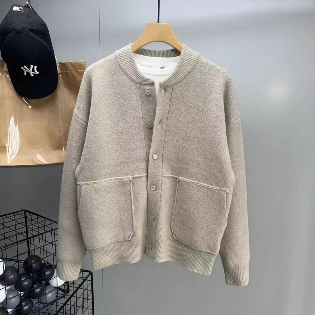 Men's Casual Long Sve Knitted Cardigan Sweater Large Size Autumn Winter ay Outerwear Comfortable Polyester Fiber
Men's Casual Long Sve Knitted Cardigan Sweater Large Size Autumn Winter ay Outerwear Comfortable Polyester Fiber