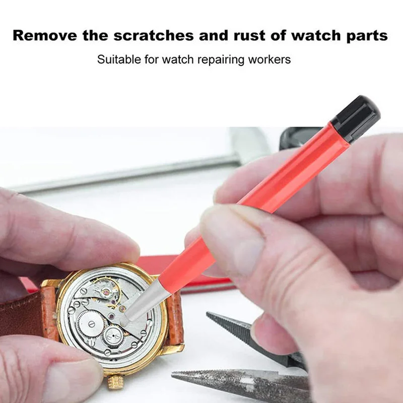 2PCS Fiberglass Pen Watch Repair Cleaning Tools Scratch Remove Brush Pen Jewelry Metal Cleaning Finishing Pencil
2PCS Fiberglass Pen Watch Repair Cleaning Tools Scratch Remove Brush Pen Jewelry Metal Cleaning Finishing Pencil