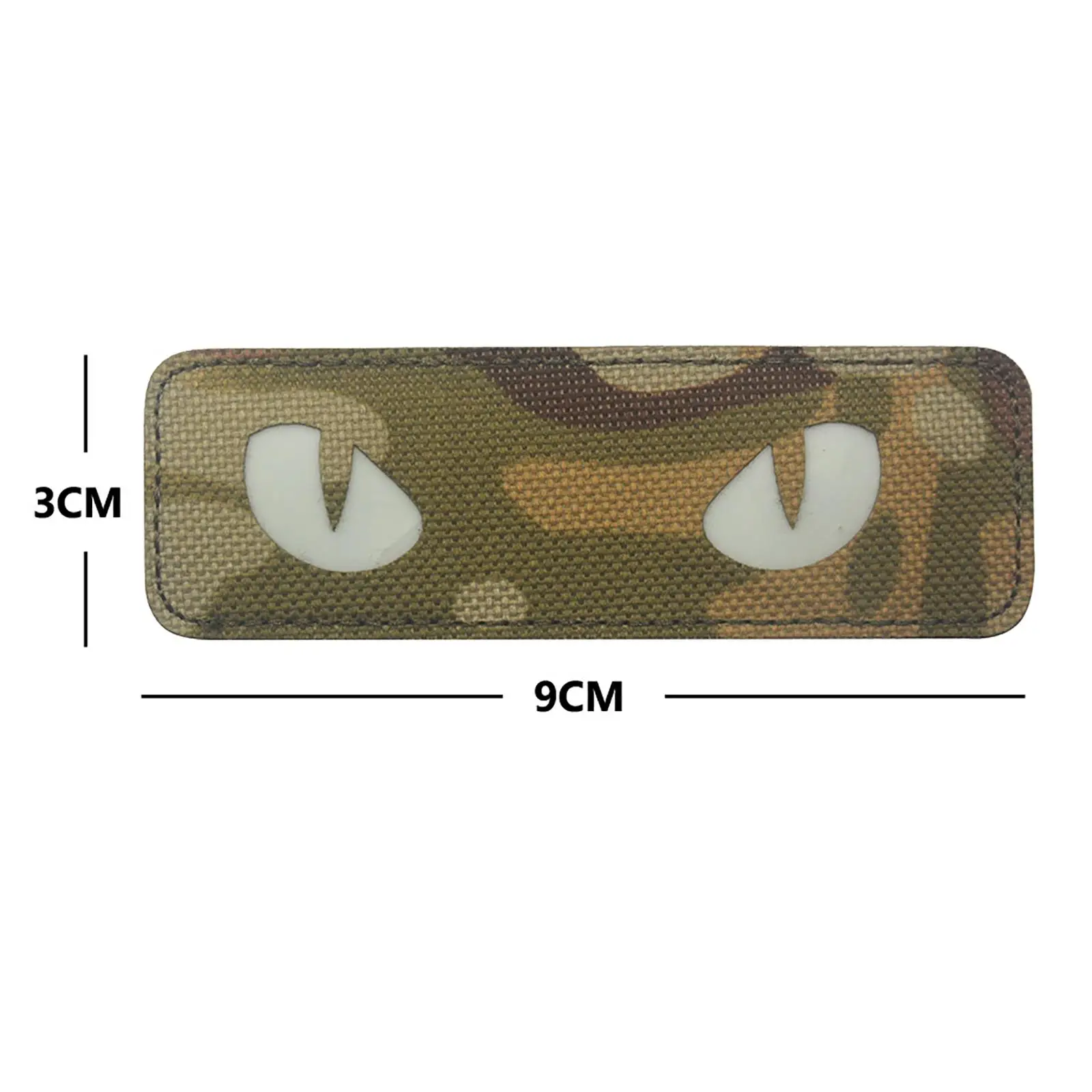 Cat Eyes Fabric Applique Durable Nylon Embellishment Hook Loop Patch for Airsoft Helmet Accessories Bags
Cat Eyes Fabric Applique Durable Nylon Embellishment Hook Loop Patch for Airsoft Helmet Accessories Bags