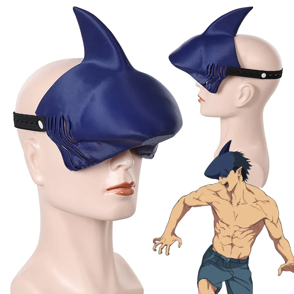 Beam Cosplay Shark Mask Costume Chain Cosplay Saw Man Disguise Fantasia Eyemask Headgear Headwear Halloween Party Suit Props
Beam Cosplay Shark Mask Costume Chain Cosplay Saw Man Disguise Fantasia Eyemask Headgear Headwear Halloween Party Suit Props