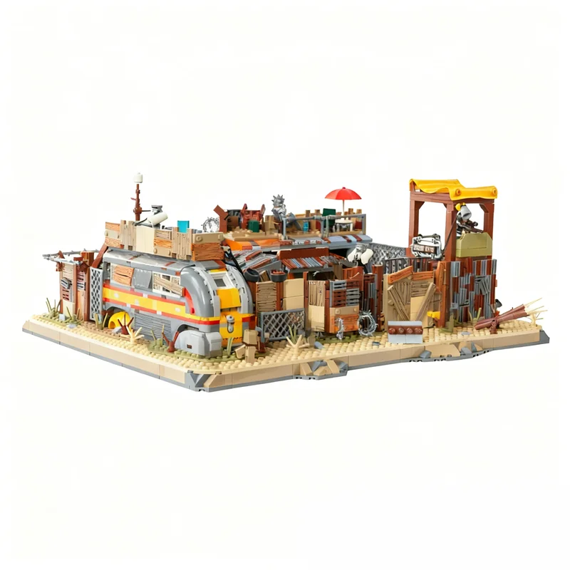 3709 деталей MOC Falloutes4: Модульная модель поселения, строительные блоки, конструктор, творческая идея, рождественский подарок, игрушка, развивающая игрушка
3709 деталей MOC Falloutes4: Модульная модель поселения, строительные блоки, конструктор, творческая идея, рождественский подарок, игрушка, развивающая игрушка