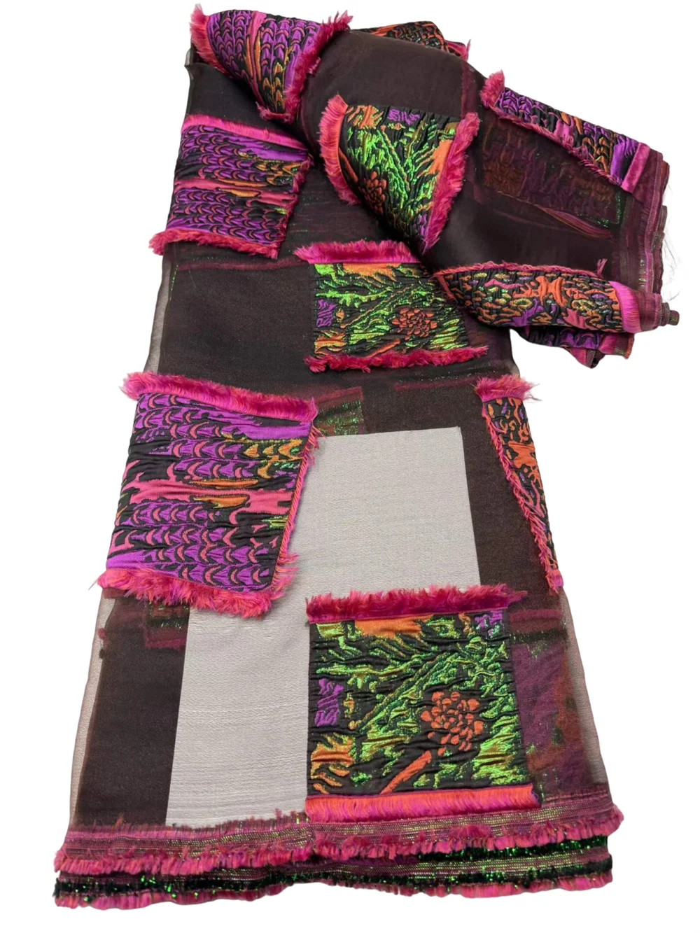 Multicolor Nigerian Brocade Jacquard Long Wool French Lace Fabric 2025 High Quality African Lace Fabric For Women Party Dresses
Multicolor Nigerian Brocade Jacquard Long Wool French Lace Fabric 2025 High Quality African Lace Fabric For Women Party Dresses