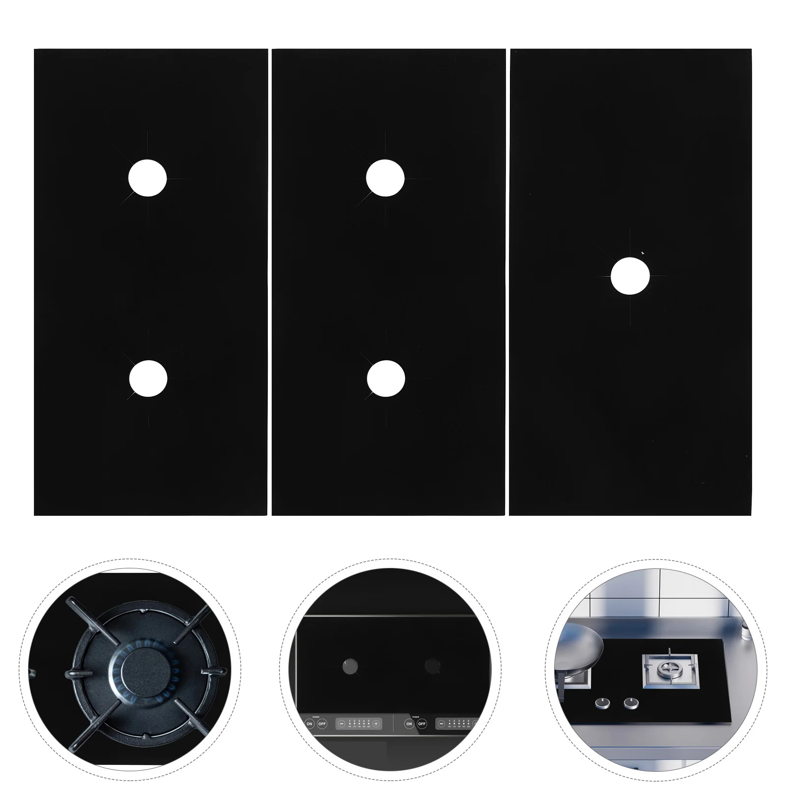 3 Pcs Cooking Utensils Cooktop Protection Pad Work Camping Stove Covers for Gas Stoves Kitchen Protector
3 Pcs Cooking Utensils Cooktop Protection Pad Work Camping Stove Covers for Gas Stoves Kitchen Protector