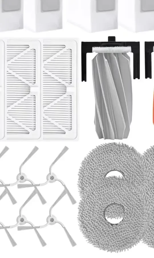 For DJI-ROMO S A P Robot Vacuum Cleaner Parts 1 Set Accessories Main Side Brush Filter Mop Cloth Kit
For DJI-ROMO S A P Robot Vacuum Cleaner Parts 1 Set Accessories Main Side Brush Filter Mop Cloth Kit