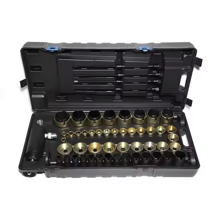 TBTOOLS Car Auto 63 Pcs Pneumatic Bushing Removal Tool Hydraulic Bearing Press Frame Kit Steering System Pull Tool Set TB205
TBTOOLS Car Auto 63 Pcs Pneumatic Bushing Removal Tool Hydraulic Bearing Press Frame Kit Steering System Pull Tool Set TB205