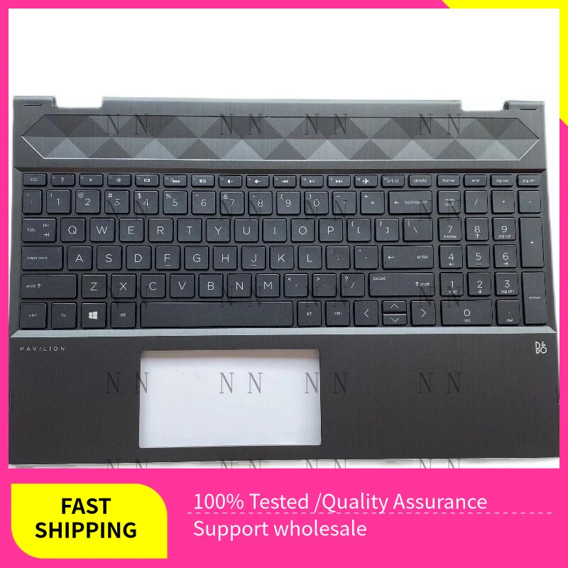 GGT NEW FOR HP PAVILION X360 15-CR 15T-CR Palmrest Keyboard BACKLIT L20849-001 Grid
GGT NEW FOR HP PAVILION X360 15-CR 15T-CR Palmrest Keyboard BACKLIT L20849-001 Grid