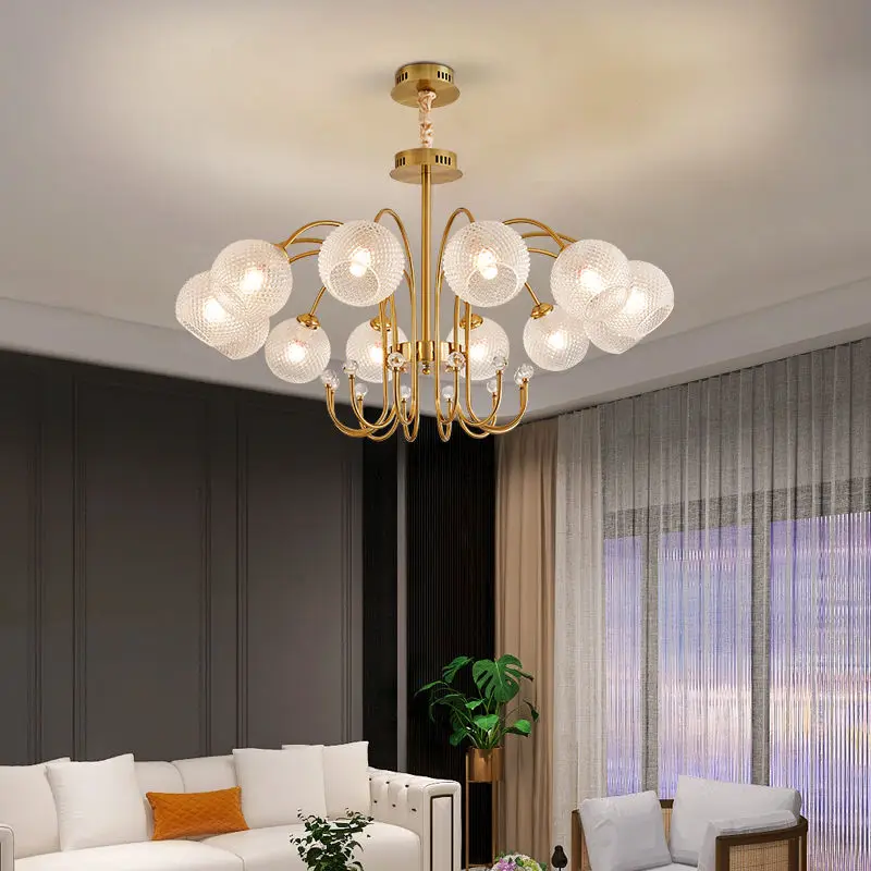 Modern Home Decor Light Luxury Chandelier for Restaurant Dining Tables Pendant Lamp Interior Lighting Hanging Luminaires
Modern Home Decor Light Luxury Chandelier for Restaurant Dining Tables Pendant Lamp Interior Lighting Hanging Luminaires