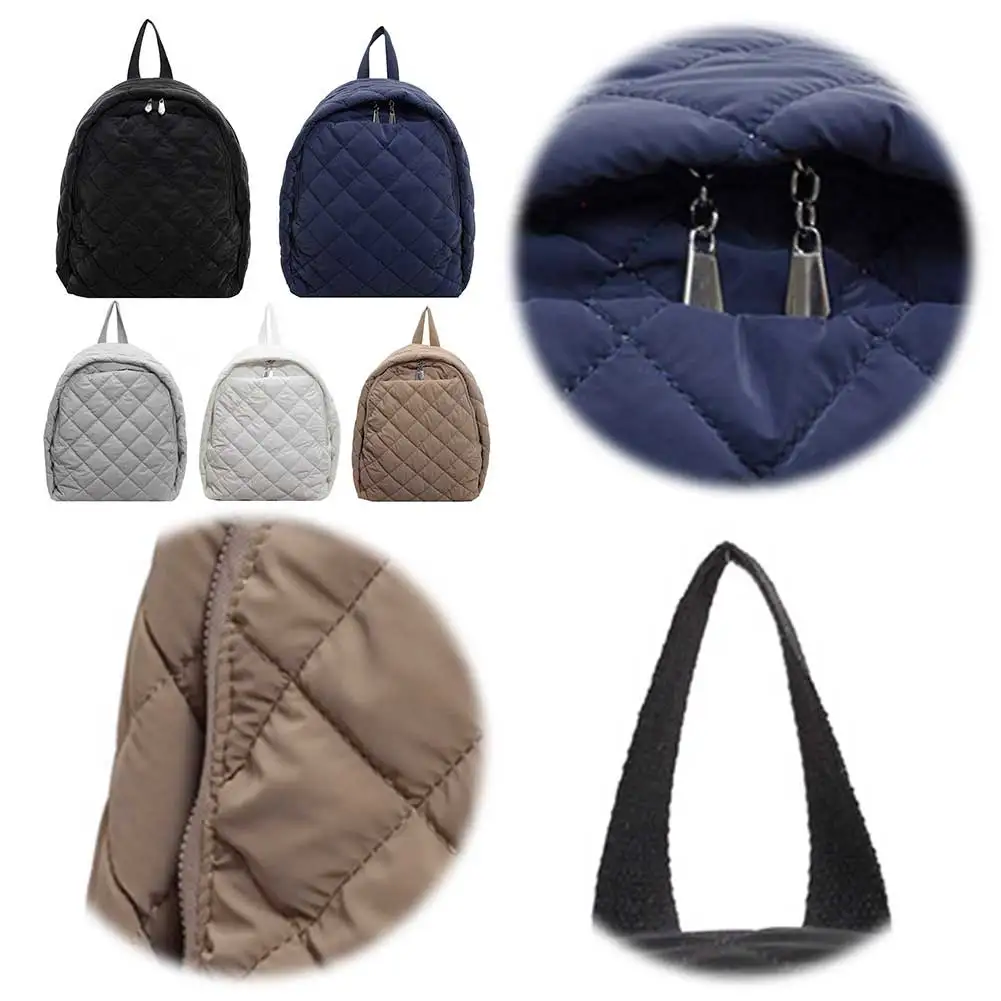 Рюкзак для женщин и мужчин, стеганая сумка-пуховик, нейлоновый регулируемый ремень, школьная сумка, рюкзак на молнии, дорожный рюкзак
Рюкзак для женщин и мужчин, стеганая сумка-пуховик, нейлоновый регулируемый ремень, школьная сумка, рюкзак на молнии, дорожный рюкзак