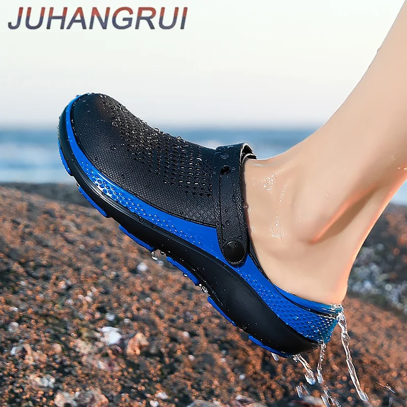 Men's Summer Non-Slip Toe-Toe Sandals for Outdoor Use, Large Size Sports Beach Slippers Men's lightweight casual slip-on sandals
Men's Summer Non-Slip Toe-Toe Sandals for Outdoor Use, Large Size Sports Beach Slippers Men's lightweight casual slip-on sandals