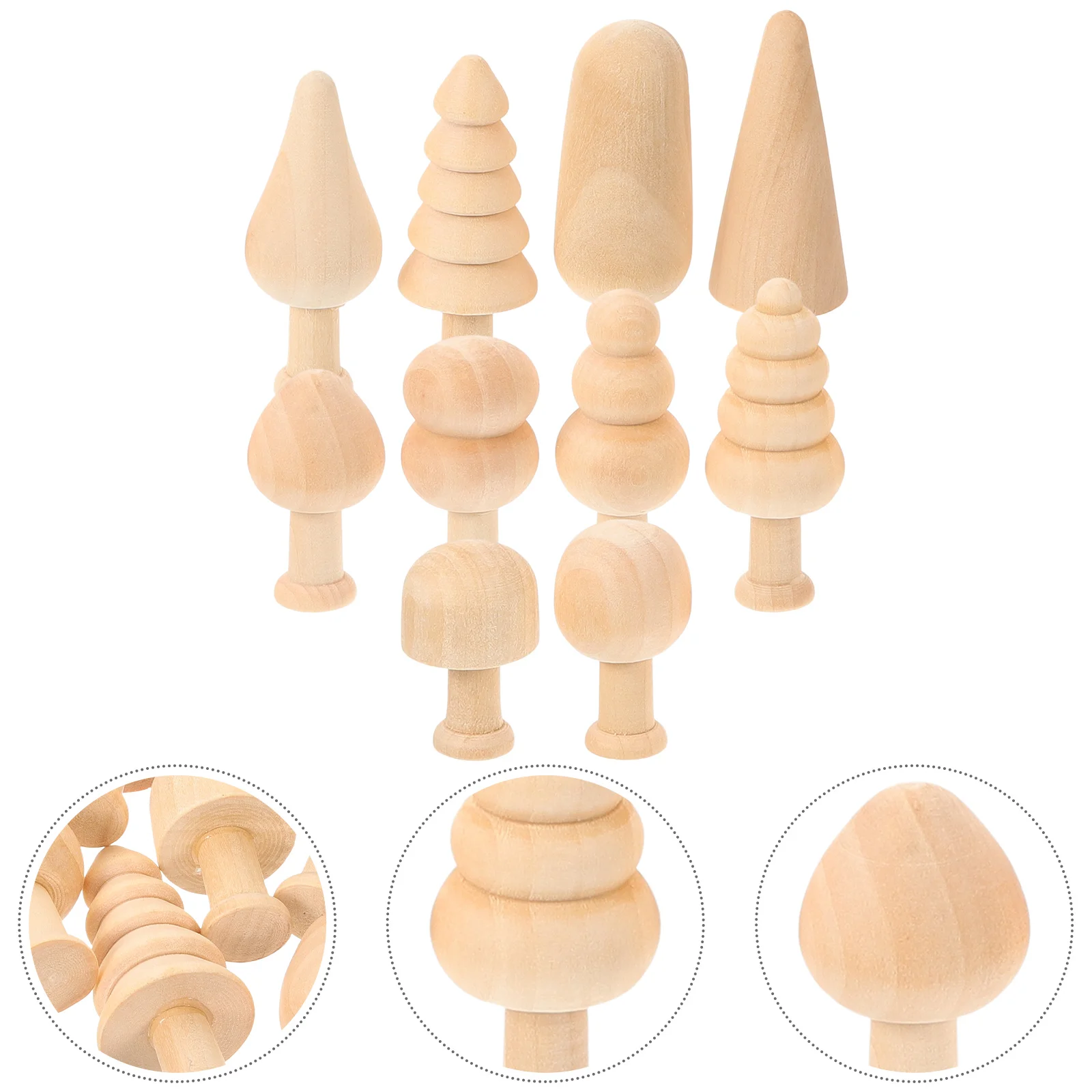 20 Pcs White Embryo Mini Wooden Tree Graffiti naments Crafts Unfinished Beige Painting Decoration Flat Wood Creative Family
20 Pcs White Embryo Mini Wooden Tree Graffiti naments Crafts Unfinished Beige Painting Decoration Flat Wood Creative Family