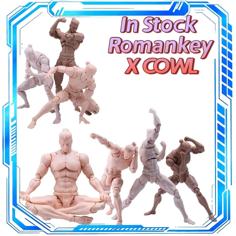 Romankey X COWL 1/12 Super Flexible Male Joint Body Model Toy 6" Man for Teaching Sketching Painting DollIn Stock Action Figure
Romankey X COWL 1/12 Super Flexible Male Joint Body Model Toy 6" Man for Teaching Sketching Painting DollIn Stock Action Figure