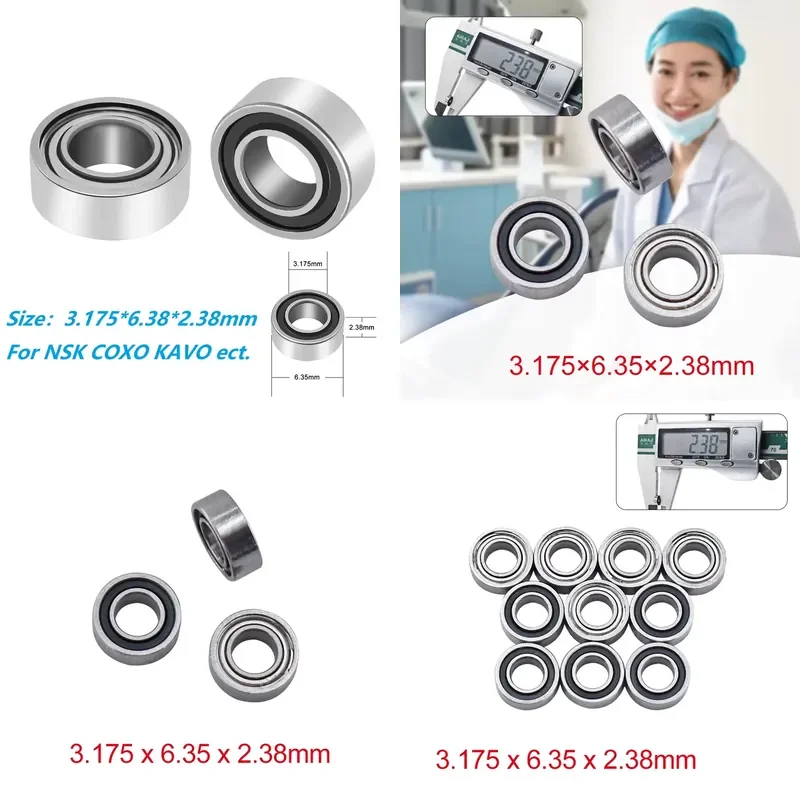2026 High Quality 10pc SR144 High Speed Handpiece Ceramic Bearings for nsk Tosi Coxo air Turbine Bearings
2026 High Quality 10pc SR144 High Speed Handpiece Ceramic Bearings for nsk Tosi Coxo air Turbine Bearings