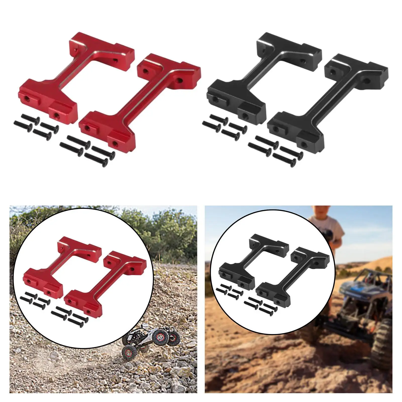 Front Rear Bumper Mount Spare Parts Easy to Install DIY Accs Sturdy Replacement for TRX4M 1:18 Crawler Model Car Vehicles Truck
Front Rear Bumper Mount Spare Parts Easy to Install DIY Accs Sturdy Replacement for TRX4M 1:18 Crawler Model Car Vehicles Truck