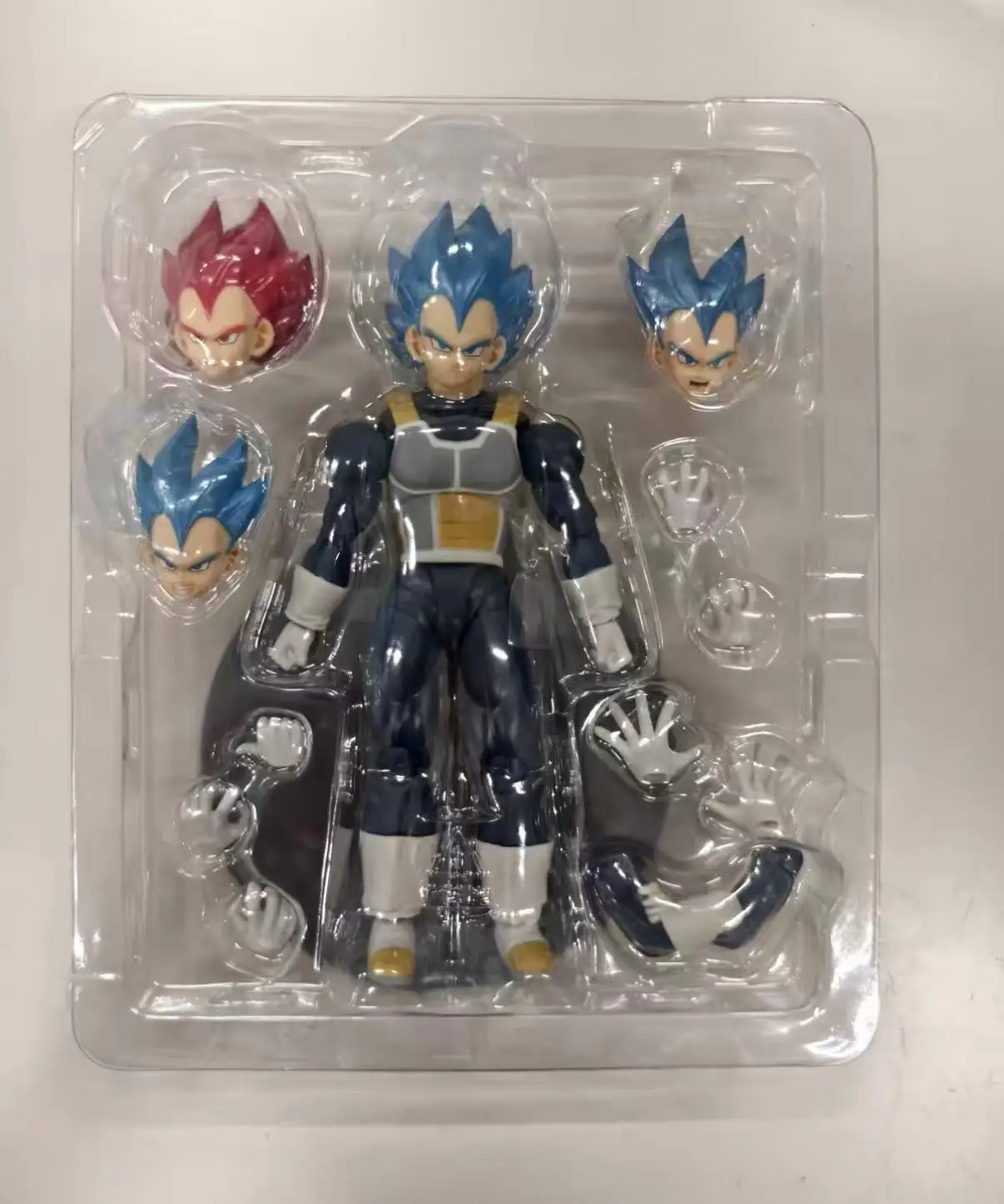 in stock Bandai SHF Super Blue-haired Vegeta Bida Super Blue Red God 15th Anniversary
in stock Bandai SHF Super Blue-haired Vegeta Bida Super Blue Red God 15th Anniversary
