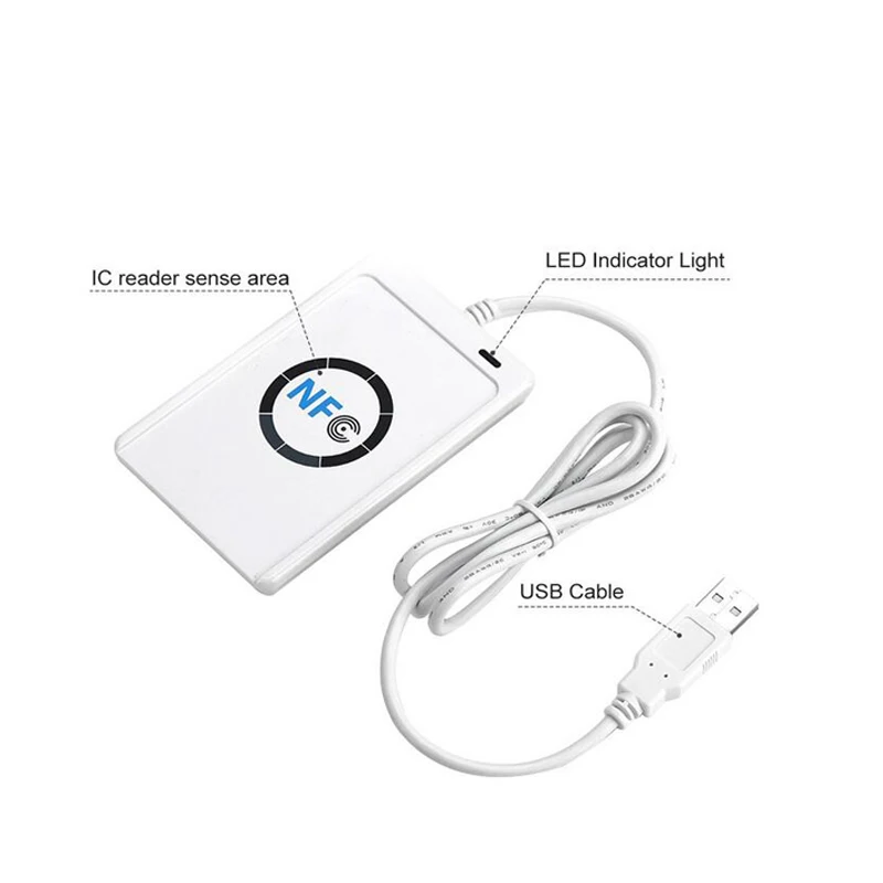 13.56MHz Contactless Smart Card Reader Writer rfid Copier Duplicator 10 pcs UID Card
13.56MHz Contactless Smart Card Reader Writer rfid Copier Duplicator 10 pcs UID Card