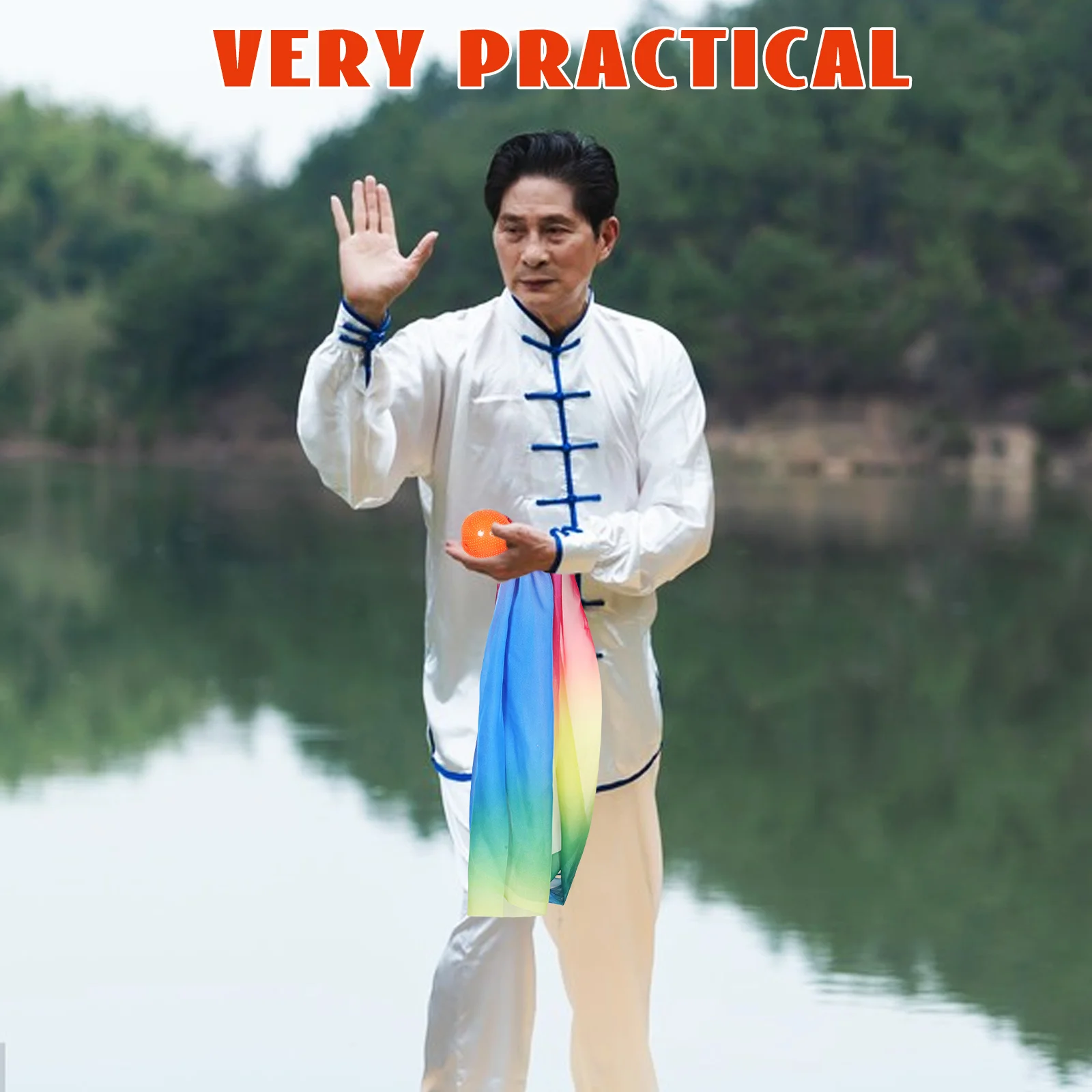 Long Ribbon Lightweight Soft Exercise Ball For Tai Chi Flexibility Training Tool Streamer Ball Outdoor
Long Ribbon Lightweight Soft Exercise Ball For Tai Chi Flexibility Training Tool Streamer Ball Outdoor