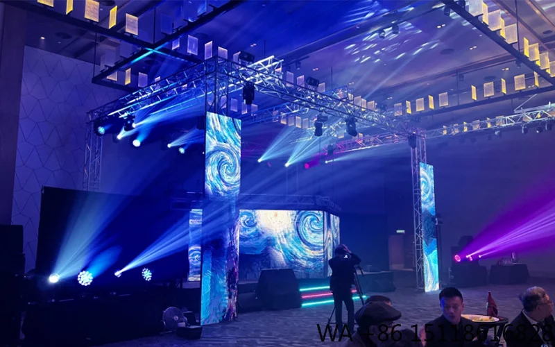 P2.9 Pantalla Outdoor LED Display Cabinet Panel Die Casting Aluminum HUB PCB Rental Video Wall ScreenHigh Refresh Rate
P2.9 Pantalla Outdoor LED Display Cabinet Panel Die Casting Aluminum HUB PCB Rental Video Wall ScreenHigh Refresh Rate